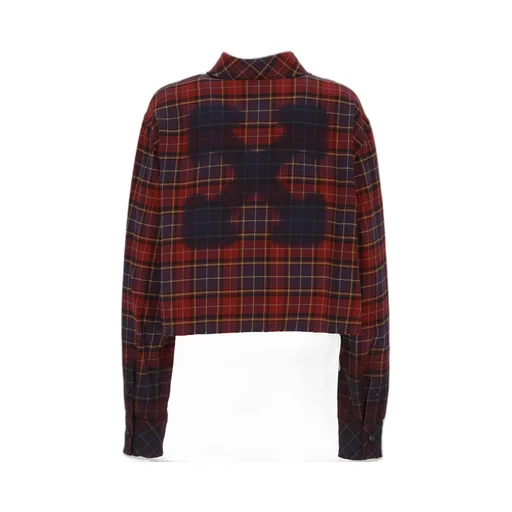 Checked Long-Sleeved Shirt