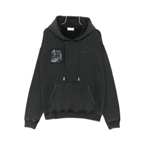 Graphic-Print Hoodie