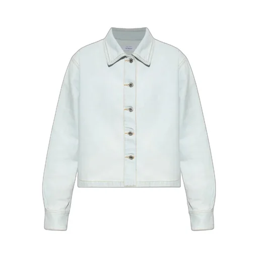Button-Up Denim Shirt