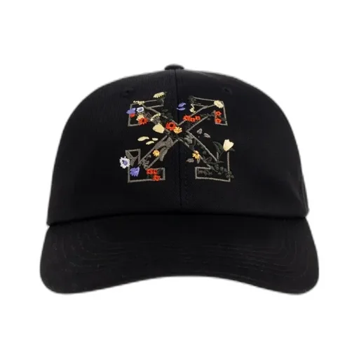 Floral Embroidered Baseball Cap