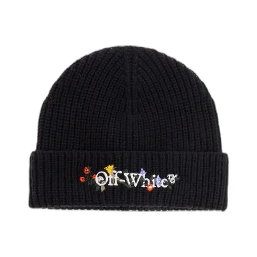 Logo Embroidered Knitted Beanie