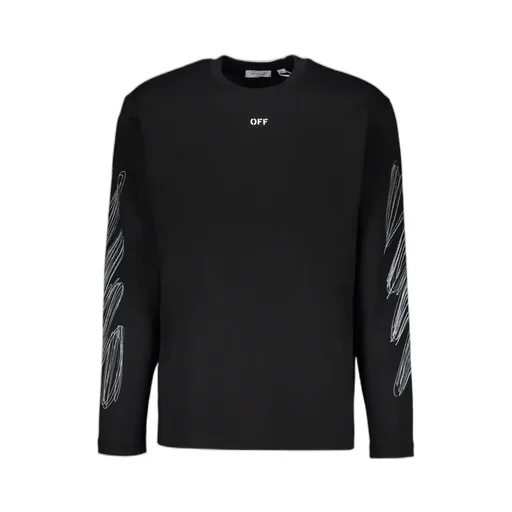 Long-Sleeve Pattern T-Shirt