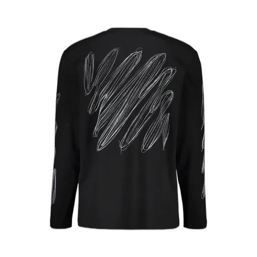 Long-Sleeve Pattern T-Shirt