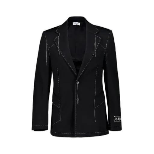 Stitch Single-Breasted Blazer