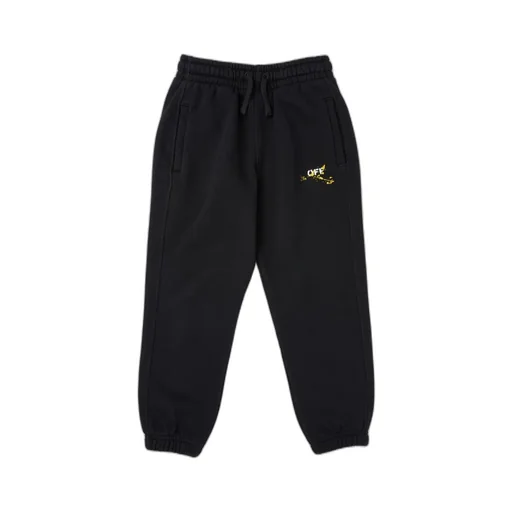 Logo Printed Drawstring Trousers