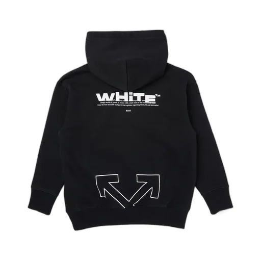 Logo Printed Fleece Hoodie