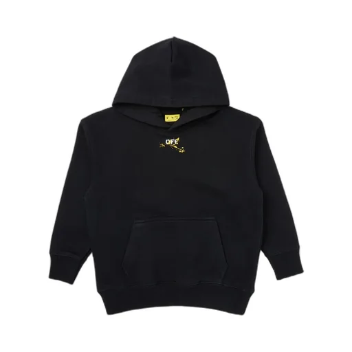 Logo Printed Long-Sleeved Hoodie
