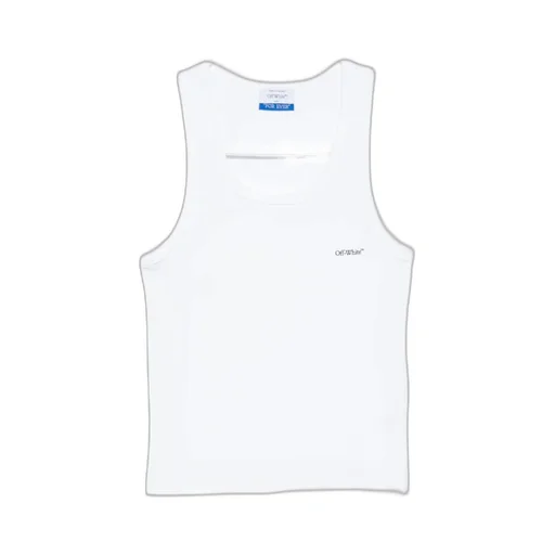 Ribbed Scoop-Neck Tank Top
