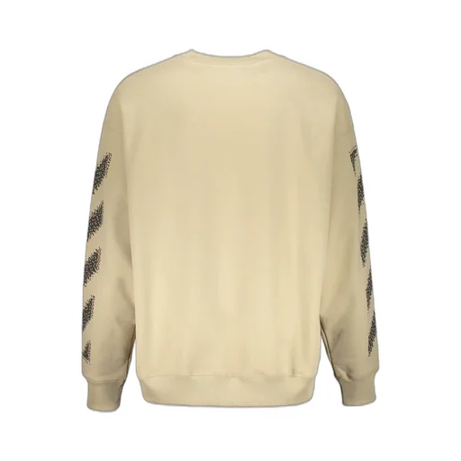 Diagonal-Stripe Long-Sleeve Sweatshirt