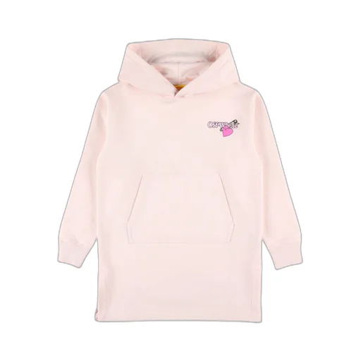 Pop Heart Printed Hooded Dress