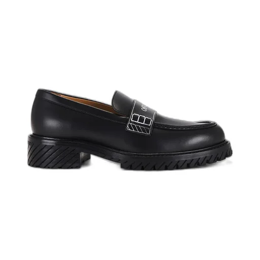 Logo-Print Loafers