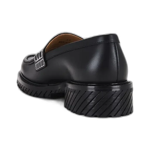 Logo-Print Loafers
