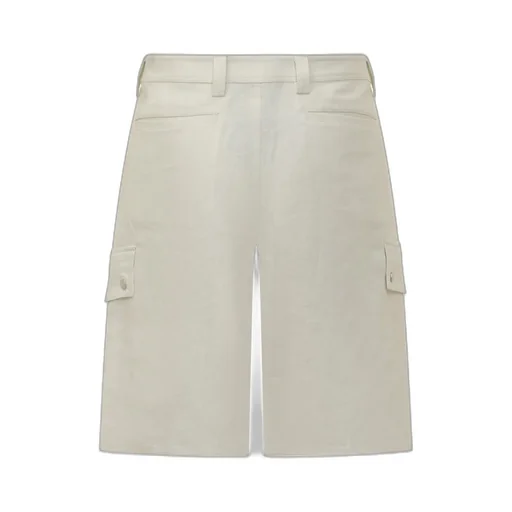 Button Detailed Cargo Shorts