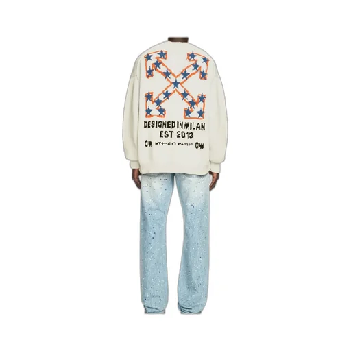 Starry Arrow Knitted Jumper