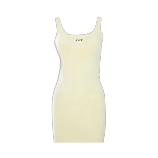 Logo Detailed Sleeveless Dress
