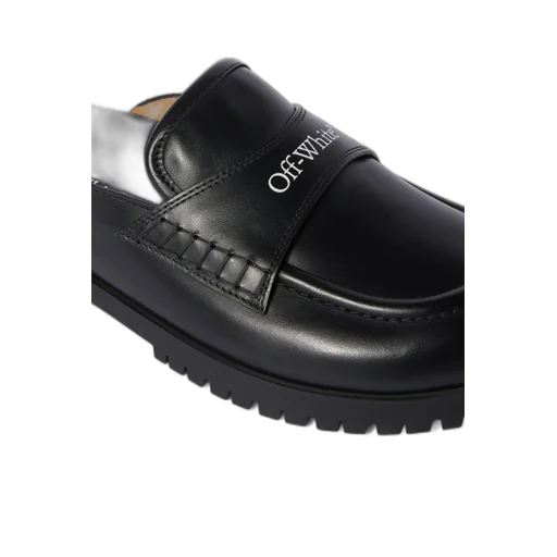 Chicago Logo Printed Loafers