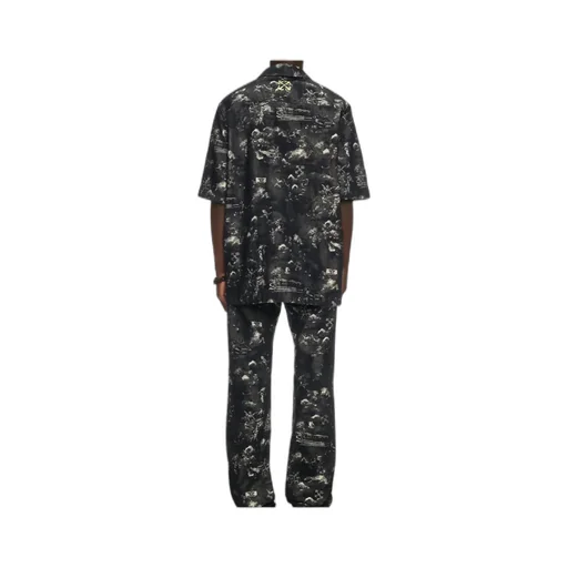 Jacquard Fresco Bowling Shirt