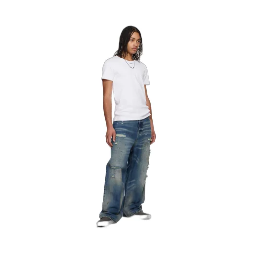 Off-Stamp Ribbed T-Shirt