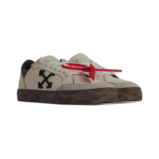 New Low Vulcanized Lace-Up Sneakers