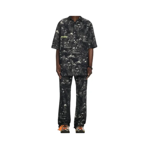 Jacquard Fresco Bowling Shirt