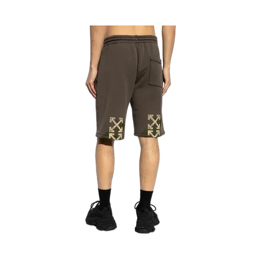 Logo Embroidered Drawstring Shorts