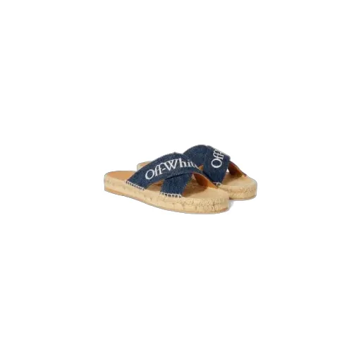 Logo Detailed Cross-Over Sandals