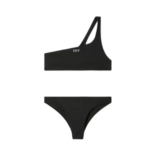 Stamp One-Shoulder Bikini