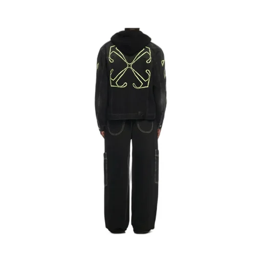 Arrow Outline Denim Jacket