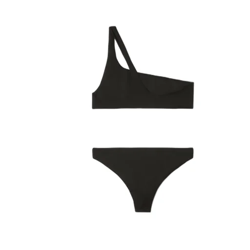 Stamp One-Shoulder Bikini