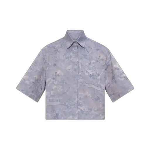 Patterned Short-Sleeve Shirt
