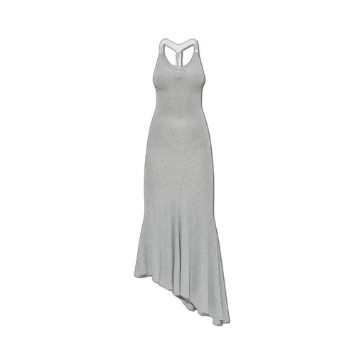 Cut-Out Asymmetric Dress