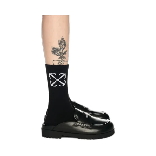 Chicago Logo Printed Loafers