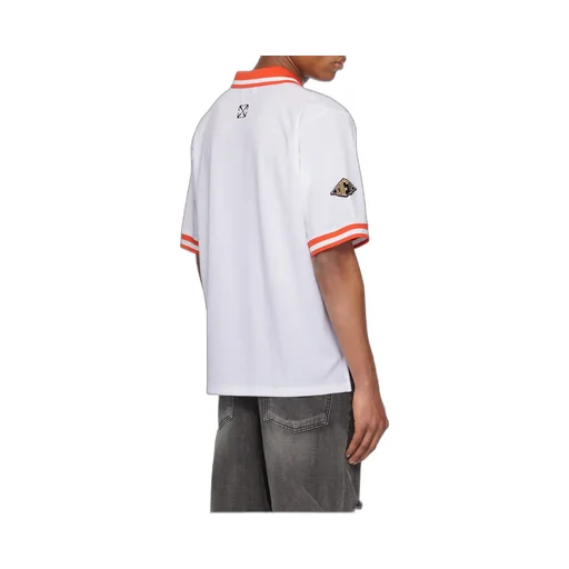 Logo Printed V-Neck T-Shirt