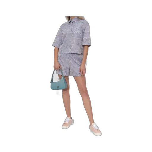 Patterned Short-Sleeve Shirt