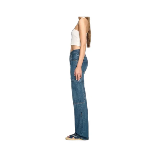 Straight-Leg Cargo Jeans