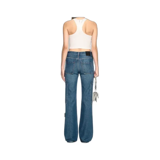Straight-Leg Cargo Jeans