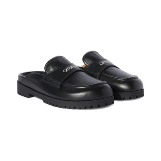 Chicago Logo Printed Loafers