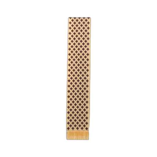 Smocking Scarf In Silk Twill