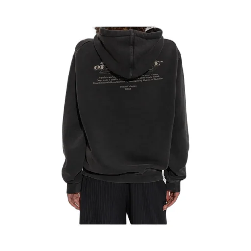 Logo Printed Drawstring Hoodie