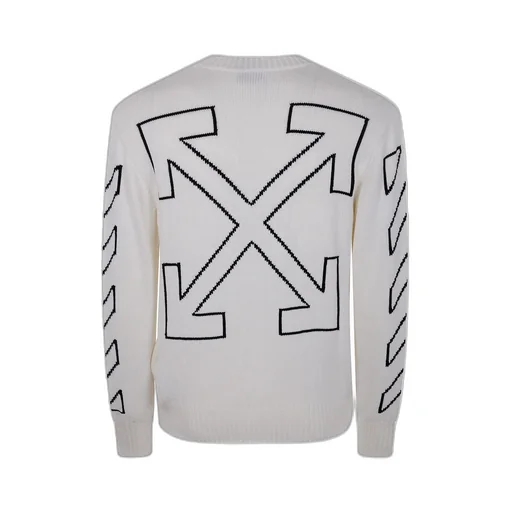 Diag Outline Crewneck Jumper