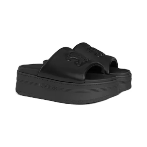 Block Slide With Triomphe In Lambskin