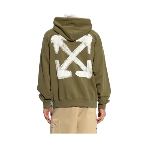 Logo Printed Drawstring Hoodie