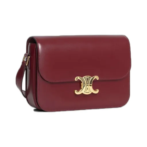 Classique Triomphe Bag In Shiny Calfskin