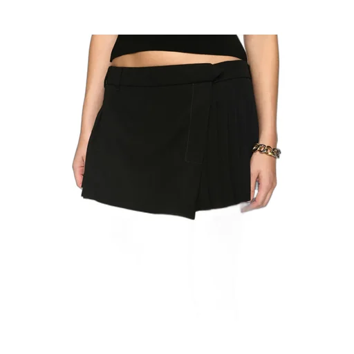 Savana Pleat Detailed Mini Skirt