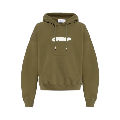 Logo Printed Drawstring Hoodie