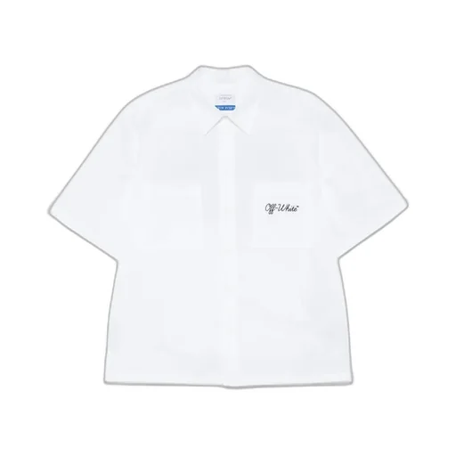 Button-Up Short-Sleeved Shirt