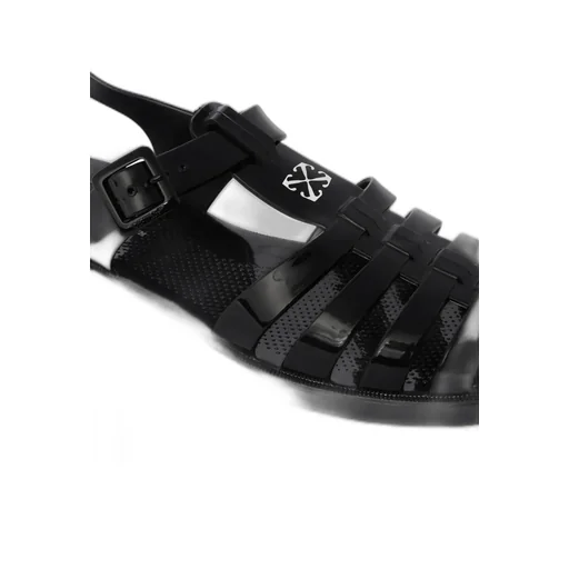 Arrow Buckle Detailed Sandals
