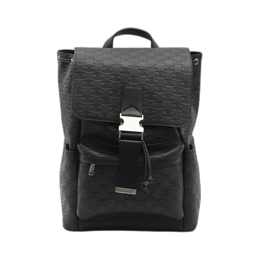 Triomphe Embossed Backpack In Calfskin