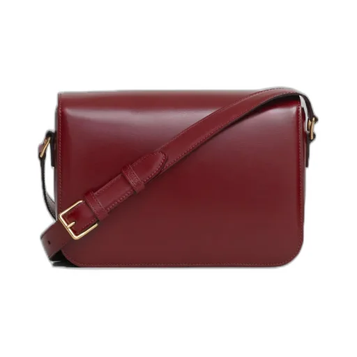 Classique Triomphe Bag In Shiny Calfskin