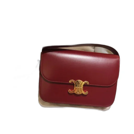 Classique Triomphe Bag In Shiny Calfskin